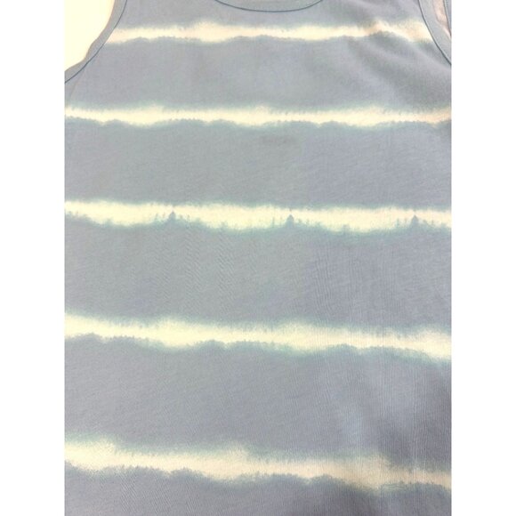 Old Navy Girls Maxi Dress XL 14-16 Blue White Tie Dye Striped Sleeveless Summer - Picture 8 of 11